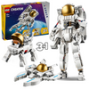 LEGO Creator 3w1 Kosmos 31152 Ruchoma Figurka Astronauta Pies Odrzutowiec