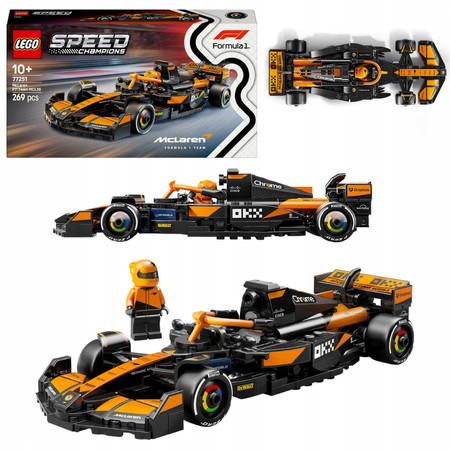 LEGO Speed Champions 77251 Bolid F1 McLaren Team MCL38 Wyścigówka