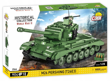 KLOCKI COBI 2564 AMERYKAŃSKI CZOŁG M26 PERSHING