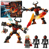 LEGO Marvel 76289 Thor Kontra Figurka Konstrukcyjna Surtura Ognisty Demon
