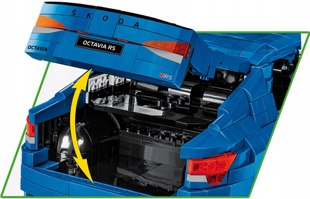 Polskie Cobi Samochód Skoda Octavia Duży 2405 el. 24343