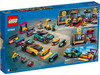 LEGO City 2x Samochód 4 Fig Warsztat Garaż Tuning 60389