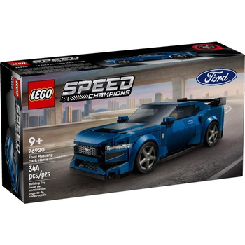 OUTLET Samochód LEGO Speed Champions 76920 Auto Model Ford Mustang Dark Horse