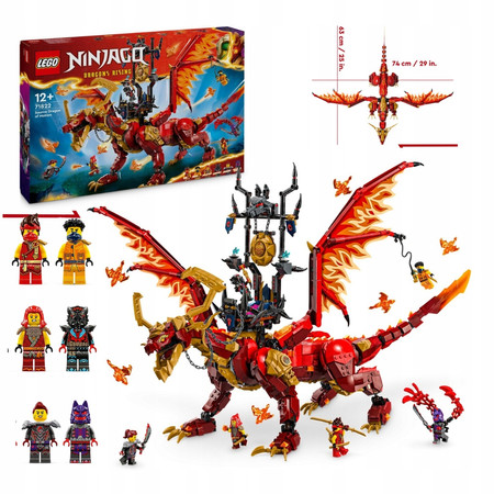LEGO Ninjago 71822 Smoczyca źródła ruchu Source Dragon of Motion Smok