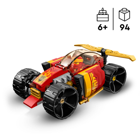 LEGO Ninjago Samochód wyścigowy ninja Kaia EVO Auto Pojazd + Figurka 71780