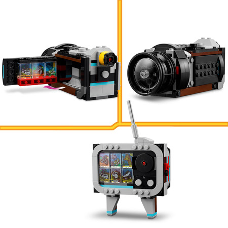 LEGO Creator 3in1 31147 Kamera retro Aparat z Kliszą Zdjęcia Telewizor 3w1