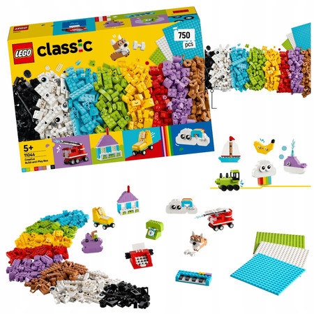 LEGO 11044 Classic - Kreatywny zestaw do budowania i zabawy