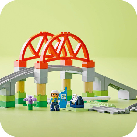 LEGO Duplo 10426 Most kolejowy i tory - zestaw rozszerzający