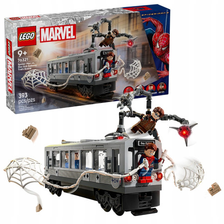 LEGO Super Heroes 76321 Spider-Man kontra Doc Ock: Scena w metrze