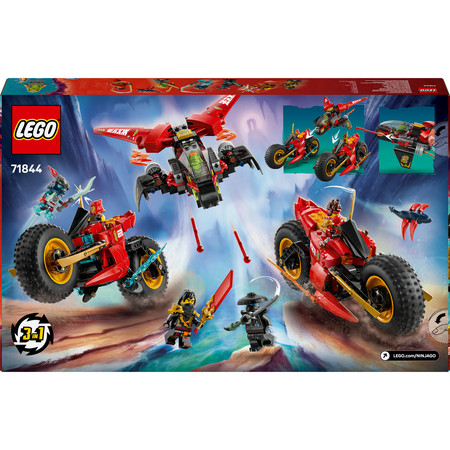 LEGO NINJAGO 71844 Pojazd bojowy Ninja Zabawka Konstrukcyjna 8+