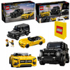 LEGO Speed 2x Samochód 76924 Mercedes-AMG G 63 i Mercedes-AMG SL 63 Auto