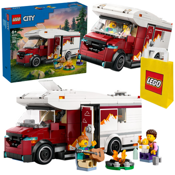 LEGO City 60454 Miasto Wakacyjna przyczepa przygodowa Kamper Camper Van