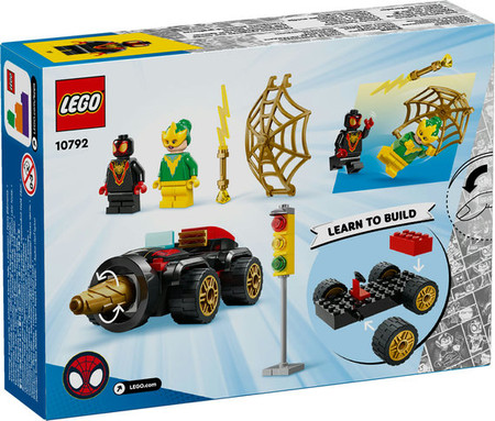 LEGO Marvel Spidey Super Kumple 10792 Pojazd Wiertłowy Samochód Auto Miles