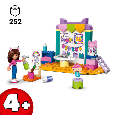 LEGO Koci domek Gabi 10795 Prace Ręczne z Tekturzątkiem Łatwe 4+
