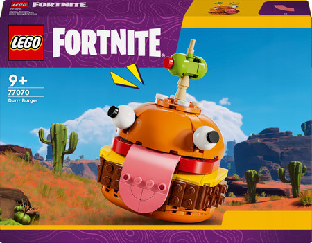OUTLET LEGO Fortnite 77070 Durr Burgerownia Restauracja Burger Figurka