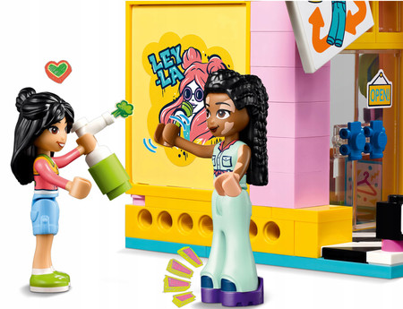 LEGO Friends 42614 Sklep Z Używaną Odzieżą, Sklep Modowy W Stylu Vintage