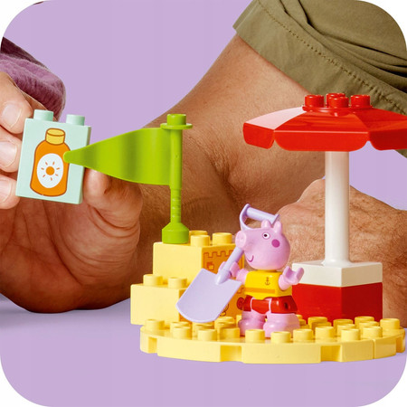 LEGO Duplo 10432 Świnka Peppa i Rejs Łodzią Statek Duże Klocki dla 2 3 4lat