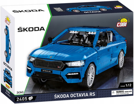 Polskie Cobi Samochód Skoda Octavia Duży 2405 el. 24343