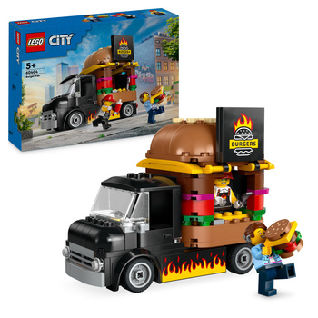 LEGO City Samochód food truck Ciężarówka z burgerami 60404 Auto Fast Food