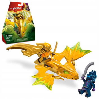 LEGO Ninjago Arin z kataną i atak smoka 71803 Złoty Ogon Bitwa Wojownik