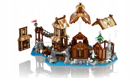 OUTLET LEGO Ideas 21343 Wioska Wikingów
