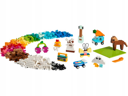 LEGO Classic 11038 Kreatywne pudełko z kolorowymi klockami