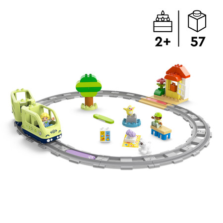 LEGO Duplo 10427 Przygoda Interaktywny Pociąg Dworzec Kolejowy Dźwięki 2+