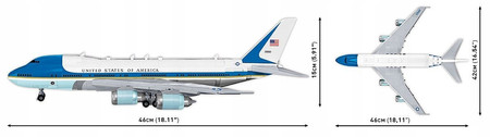 Cobi Samolot Prezydenta USA Boeing 747 Air Force One 26610