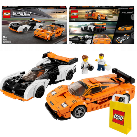 LEGO Speed Champions McLaren Solus i F1 LM 76918