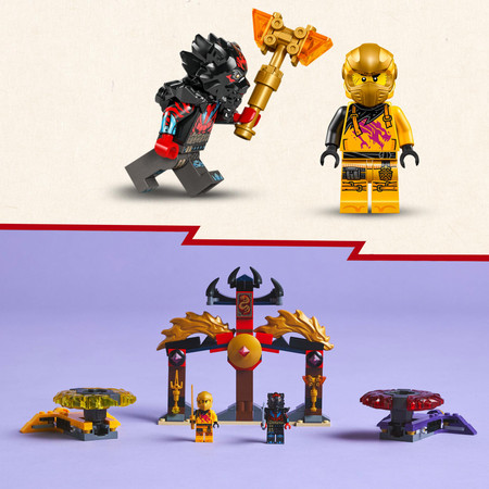 LEGO Ninjago 71826 Smocze Spinjitzu Zestaw Bitewny Wyrzutnia Smoczy Spinner