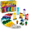 LEGO Classic 11035 Zestaw Kreatywny Domy Domki Budynki Drzwi Okna Akcesoria