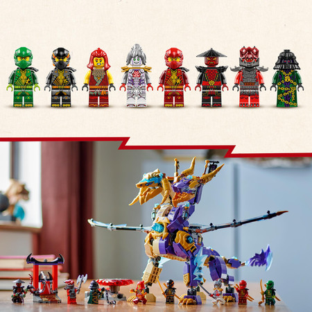 LEGO Ninjago Arcysmok skupienia 71836 8 Minifigurek