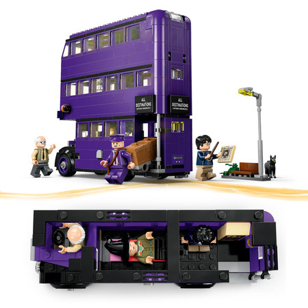LEGO Harry Potter 76446 Przygoda na Pokładzie Błędnego Rycerza Autobus