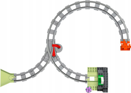 LEGO Duplo 10425 Tunel Kolejowy i Tory - Zestaw Rozszerzający