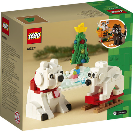 LEGO Classic 40571 Zimowe niedźwiedzie polarne