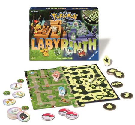 Ravensburger 228393 Labirynth Pokemon gra świecąca w ciemności