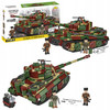 Klocki COBI 3124 Czołg PZKPFW VI TIGER AUSF.E 2IN1 862KL 114