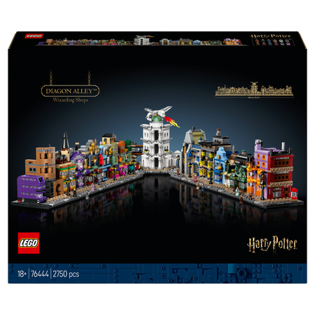 LEGO Harry Potter 76444 Magiczne sklepy na ulicy Wiązów Nowość