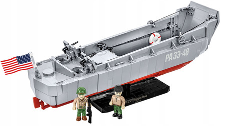 Klocki Wojskowe Cobi 4849 Model Łódź Higginsa 80 rocznica D-Day II Wojna