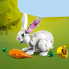 LEGO Creator 3 w 1 31133 Ruchomy Model Biały Królik Papuga Kakadu Foka 3in1