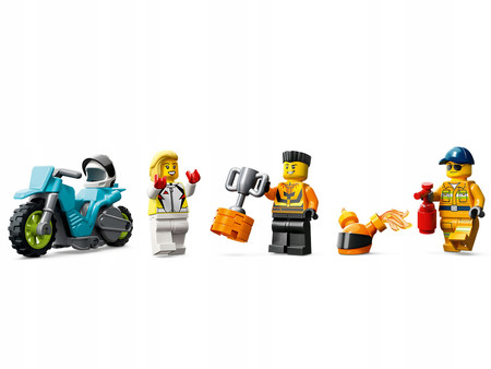 LEGO City Samochód Ciężarowy + Motor Kaskaderski