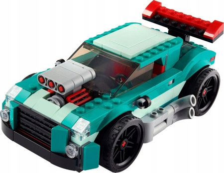 LEGO Creator Samochód 3w1 Uliczna wyścigówka 31127