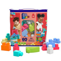 Mega Bloks DCH54 Zestaw Klocki Konstrukcyjne 60 szt. Różowe Fisher Price