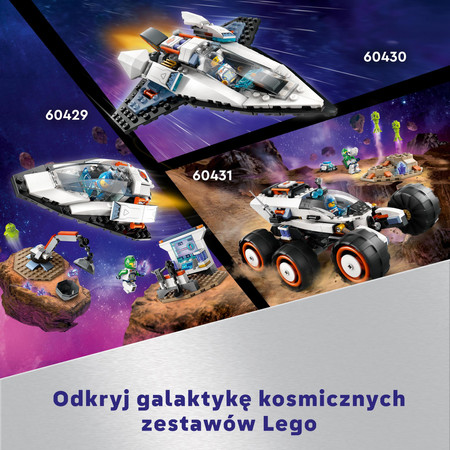 LEGO City 60429 Statek kosmiczny i odkrywanie asteroidy