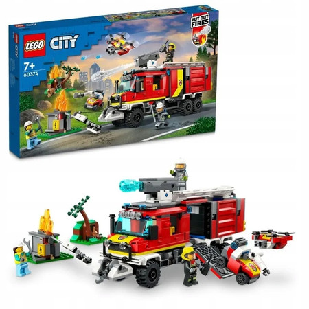 LEGO City Samochód Terenowy Wóz Strażacki Zestaw 60374