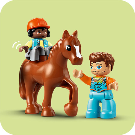 OUTLET LEGO Duplo 10416 Opieka nad zwierzętami na farmie 8 figurek zwierząt Rolnik