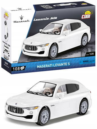 Polskie Klocki COBI Samochód Auto Maserati Levante GTS 24507 108 Elementów