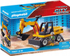 Playmobil City Action 71407 Koparka z obrotowym korpusem, łyżką i podporami