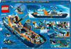 LEGO City 60368 Arktyczny statek badawczy Łódź
