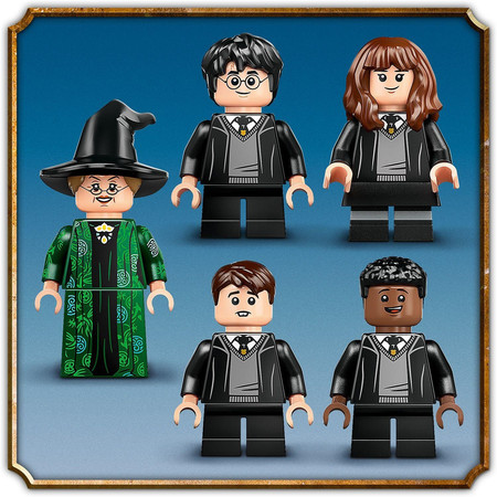 LEGO Harry Potter 76426 Przystań Dom przy Hogwarcie 2 Łódki 5 Figurek Sowa